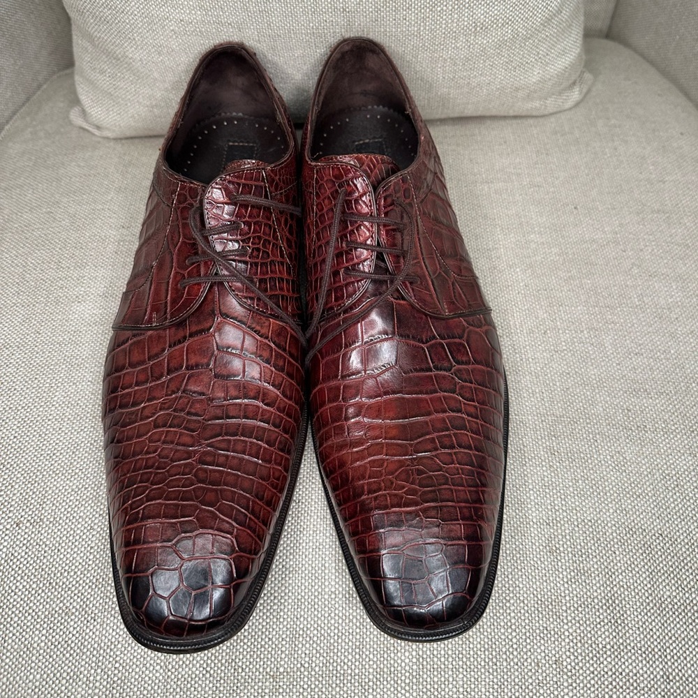 Cuadra alligator shoes size 45